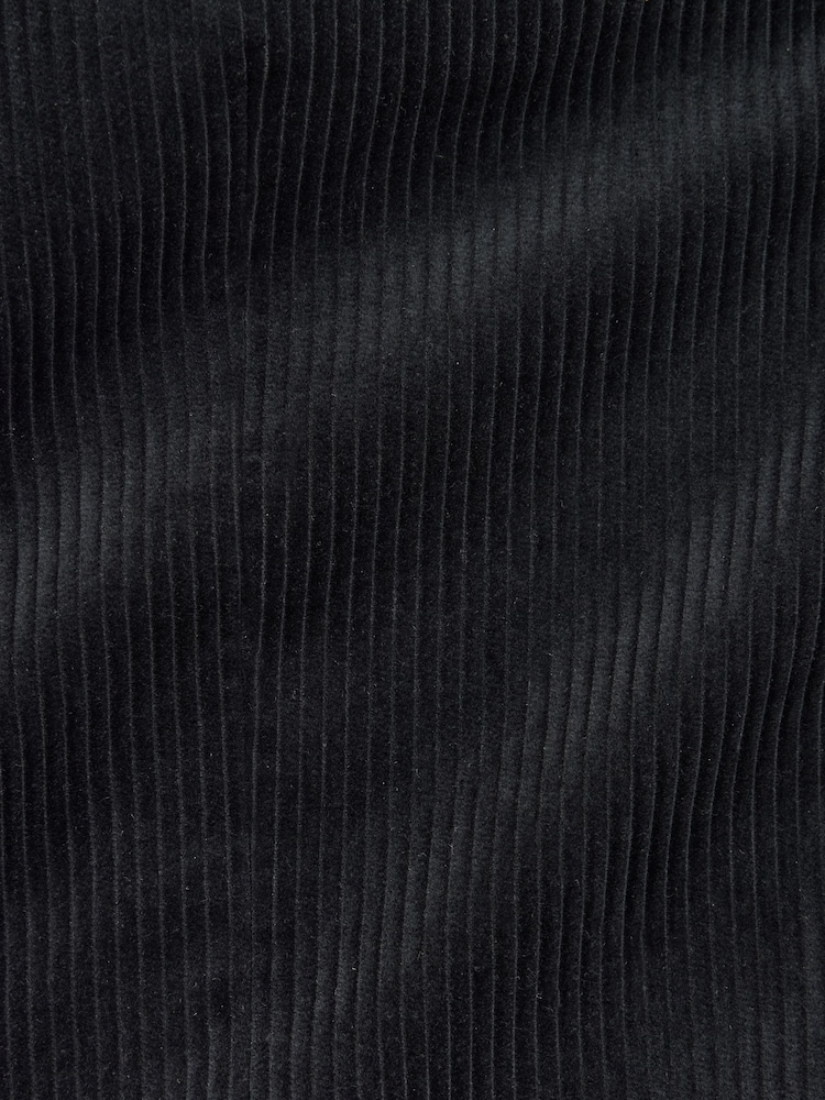 Black Regular Fit Corduroy Blazer - Image 2 of 12 Black Regular Fit Corduroy Blazer - Image 2 of 12