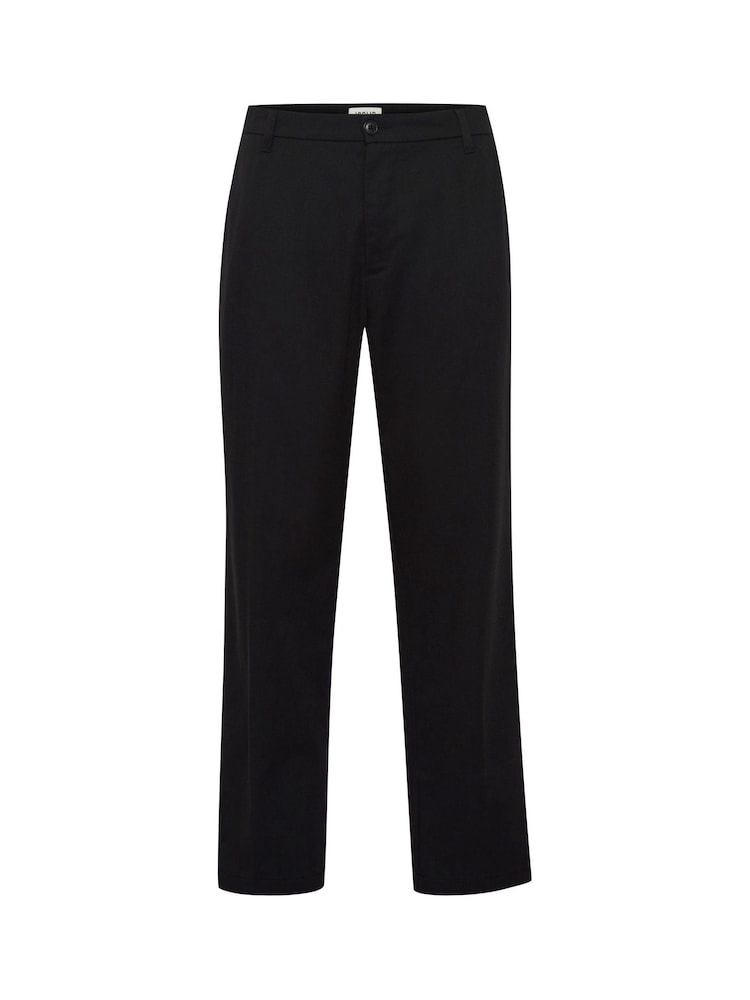 !Solid Black Woven Straight Fit Trousers - Image 5 of 5 !Solid Black Woven Straight Fit Trousers - Image 5 of 5