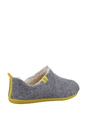 Hush Puppies Light Grey Good Slippers - Image 3 of 4