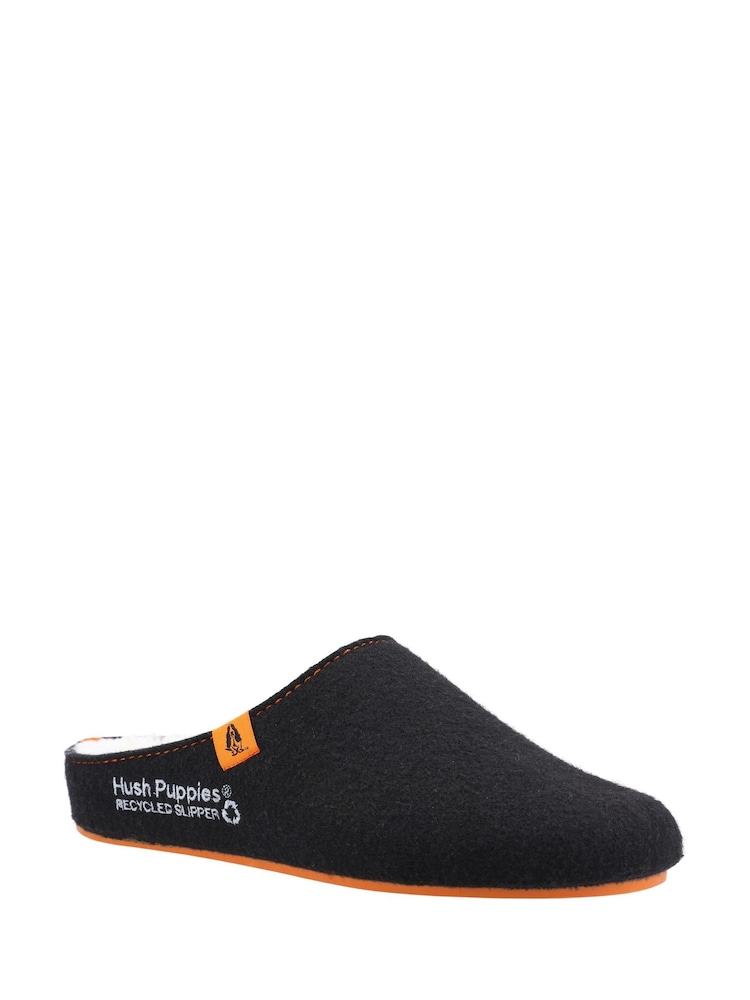 Hush Puppies Black The Good Slipper - Image 2 of 4 Hush Puppies Black The Good Slipper - Image 2 of 4