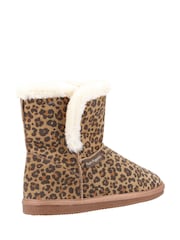 Hush Puppies Animal Ashleigh Slipper Booties - Image 2 of 4