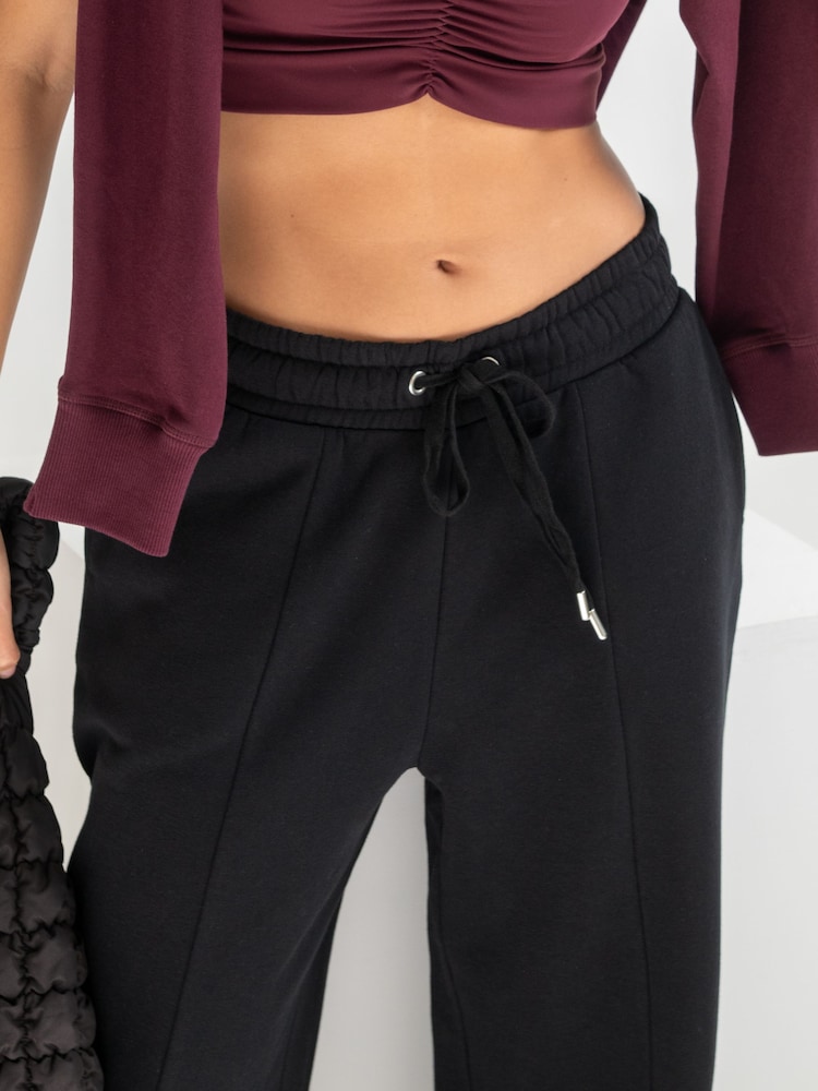 Pour Moi Black The Softest Off Duty Wide Leg Joggers - Image 2 of 4