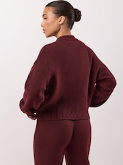 Gym King Rib Knit Full Zip Jacket - Imagen 2 de 4