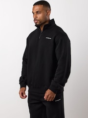 Gym King Fundamental Linear 1/4 Zip Funnel Jumper - Imagem 1 de 4