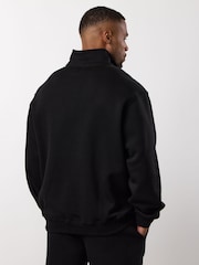 Gym King Fundamental Linear 1/4 Zip Funnel Jumper - Imagem 2 de 4