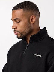 Gym King Fundamental Linear 1/4 Zip Funnel Jumper - Imagem 3 de 4