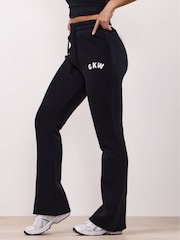 Gym King Black Inspire Flared Joggers - Image 2 of 4