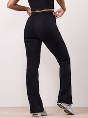 Gym King Black Inspire Flared Joggers - Image 3 of 4
