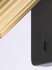 Searchlight Gold and Black Nanna Reader GU10 Spotlight Fluted - Image 2 of 4