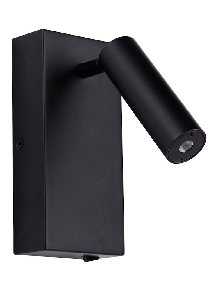 Searchlight Black Alice LED 1W 3000k Wall Light - Image 4 of 4 Searchlight Black Alice LED 1W 3000k Wall Light - Image 4 of 4