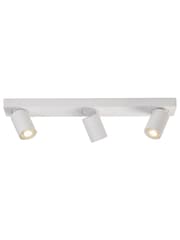 Searchlight Sand White Cape 3 Long Ceiling Light - Image 3 of 4