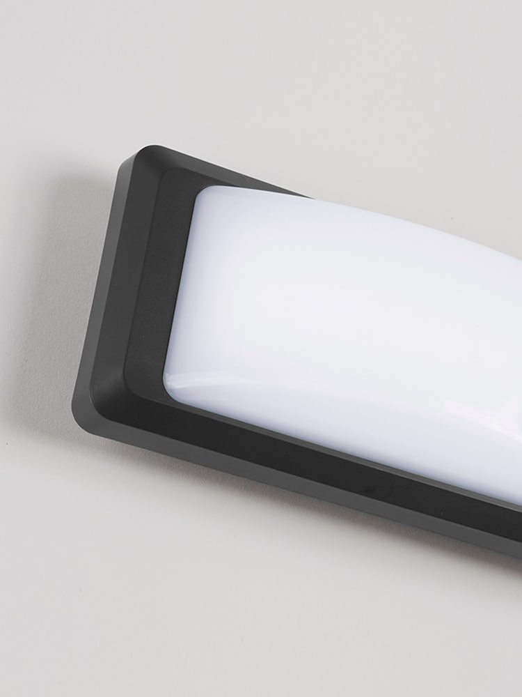 Searchlight Dark Grey Ricci Duo 3000k IP65 Wall Light - Image 2 of 4 Searchlight Dark Grey Ricci Duo 3000k IP65 Wall Light - Image 2 of 4