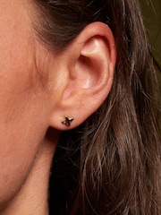 Hot Diamonds Sterling Silver Coupled Two Tone Earrings - Imagen 3 de 3