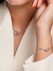 Hot Diamonds Sterling Silver Willow Rope Necklace - Image 2 of 3