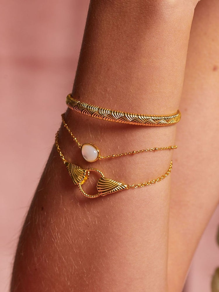 Hot Diamonds Gold Tone HD X GE Paris Bracelet - Image 3 of 3 Hot Diamonds Gold Tone HD X GE Paris Bracelet - Image 3 of 3