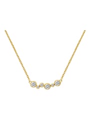 Hot Diamonds Gold Tone HD X GEM Tender Necklace - Image 3 of 3