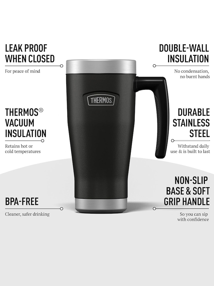 Thermos Granite Icon Series Travel Mug - Image 5 of 5