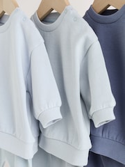 Blue Sweatshirt and Leggings Baby Set 6 Piece (0mths-3yrs) - Image 11 of 14