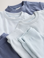 Blue Sweatshirt and Leggings Baby Set 6 Piece (0mths-3yrs) - Image 12 of 14