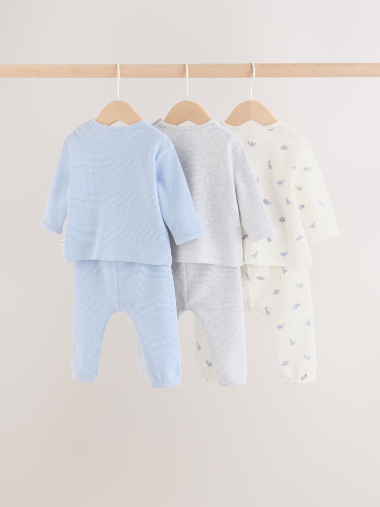 Blue Dinosaur Baby Top and Leggings Set 6 Piece (0mths-3yrs) - Image 2 of 19 Blue Dinosaur Baby Top and Leggings Set 6 Piece (0mths-3yrs) - Image 2 of 19