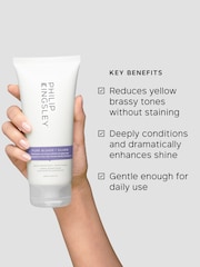Philip Kingsley Pure Blonde/Silver Daily Brightening Conditioner 200ml - Image 2 of 7