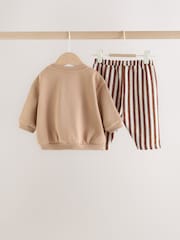 Chocolate Brown Bear Baby Set Sweat Top and Trousers (0mths-2yrs) - Image 2 of 11
