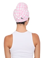 Dock & Bay Bubblegum Boardwalk Quick Dry Hair Wrap Towel - Image 6 of 6