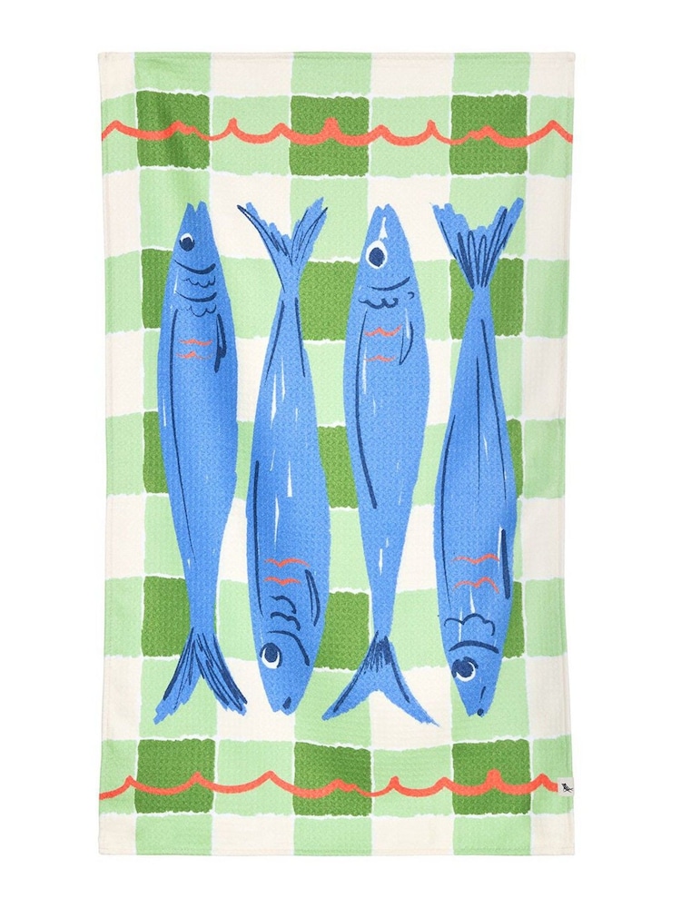Dock & Bay Catch of the Day Quick Dry Kitchen Tea Towel - Image 1 of 3 Dock & Bay Catch of the Day Quick Dry Kitchen Tea Towel - Image 1 of 3