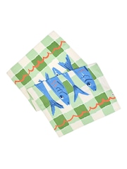 Dock & Bay Catch of the Day Quick Dry Kitchen Tea Towel - Image 2 of 3