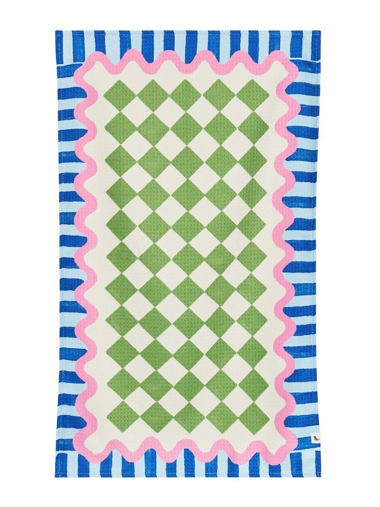 Dock & Bay Mediterranean Marble Quick Dry Kitchen Tea Towel - Image 5 of 5 Dock & Bay Mediterranean Marble Quick Dry Kitchen Tea Towel - Image 5 of 5