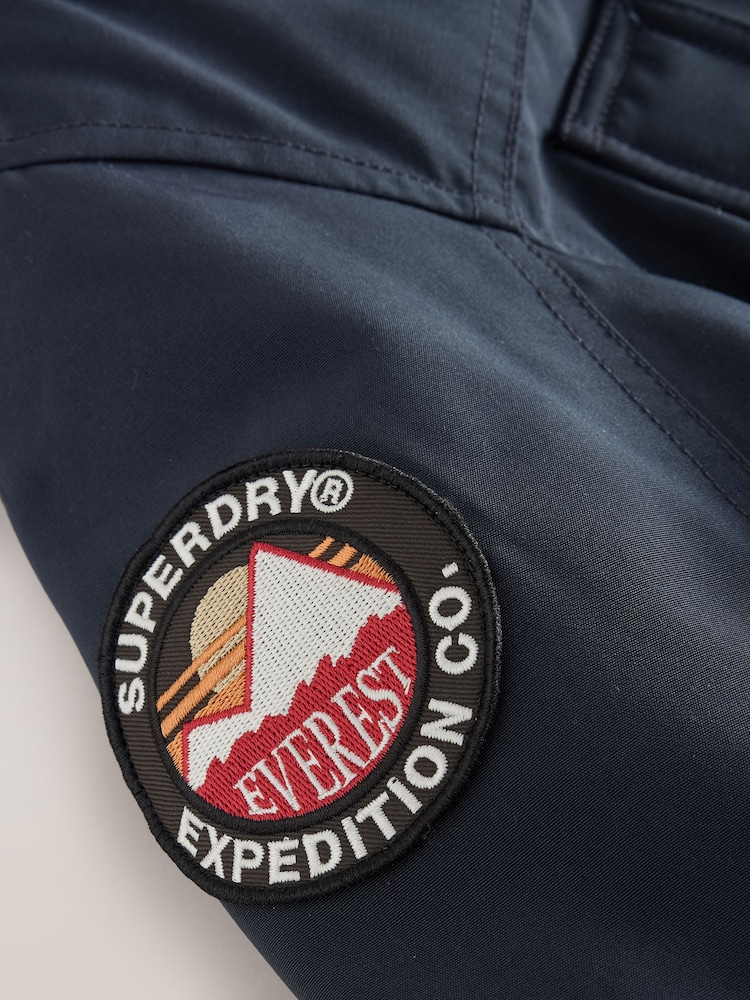 ネイビー - Superdry Everest パーカーコート - 画像 10 / 10