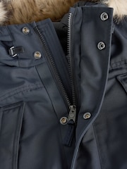 ネイビー - Superdry Everest パーカーコート - 画像 9 / 10