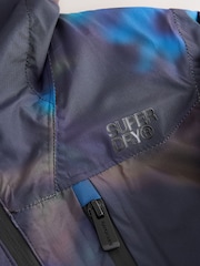 Superdry Blue Waterproof Windcheater Coat - Image 11 of 14
