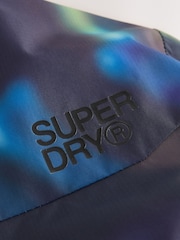 Superdry Blue Waterproof Windcheater Coat - Image 14 of 14