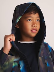 Superdry Blue Waterproof Windcheater Coat - Image 4 of 14