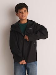 Superdry Black Waterproof Windcheater Coat - Image 1 of 12