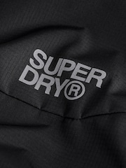 Superdry Black Waterproof Windcheater Coat - Image 12 of 12