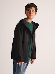 Superdry Black Waterproof Windcheater Coat - Image 3 of 12