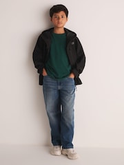 Superdry Black Waterproof Windcheater Coat - Image 4 of 12