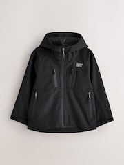 Superdry Black Waterproof Windcheater Coat - Image 8 of 12