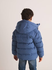 Plavo - Superdry Sportski Puffer kaput - Slika 3 od 15