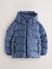 Plavo - Superdry Sportski Puffer kaput - Slika 6 od 15
