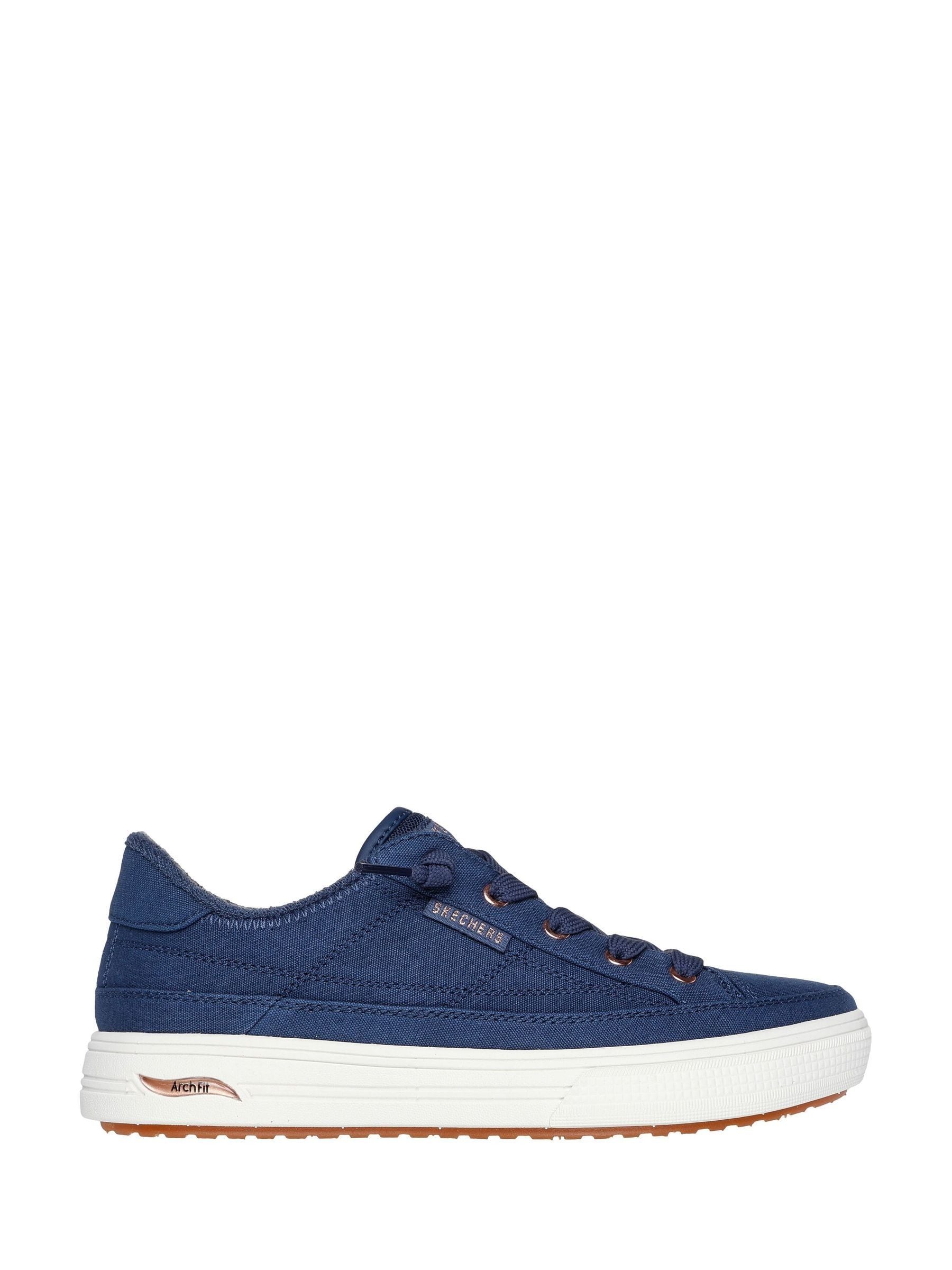 Buy Skechers Navy Standard Fit Arcade Womens Trainers from Next USA