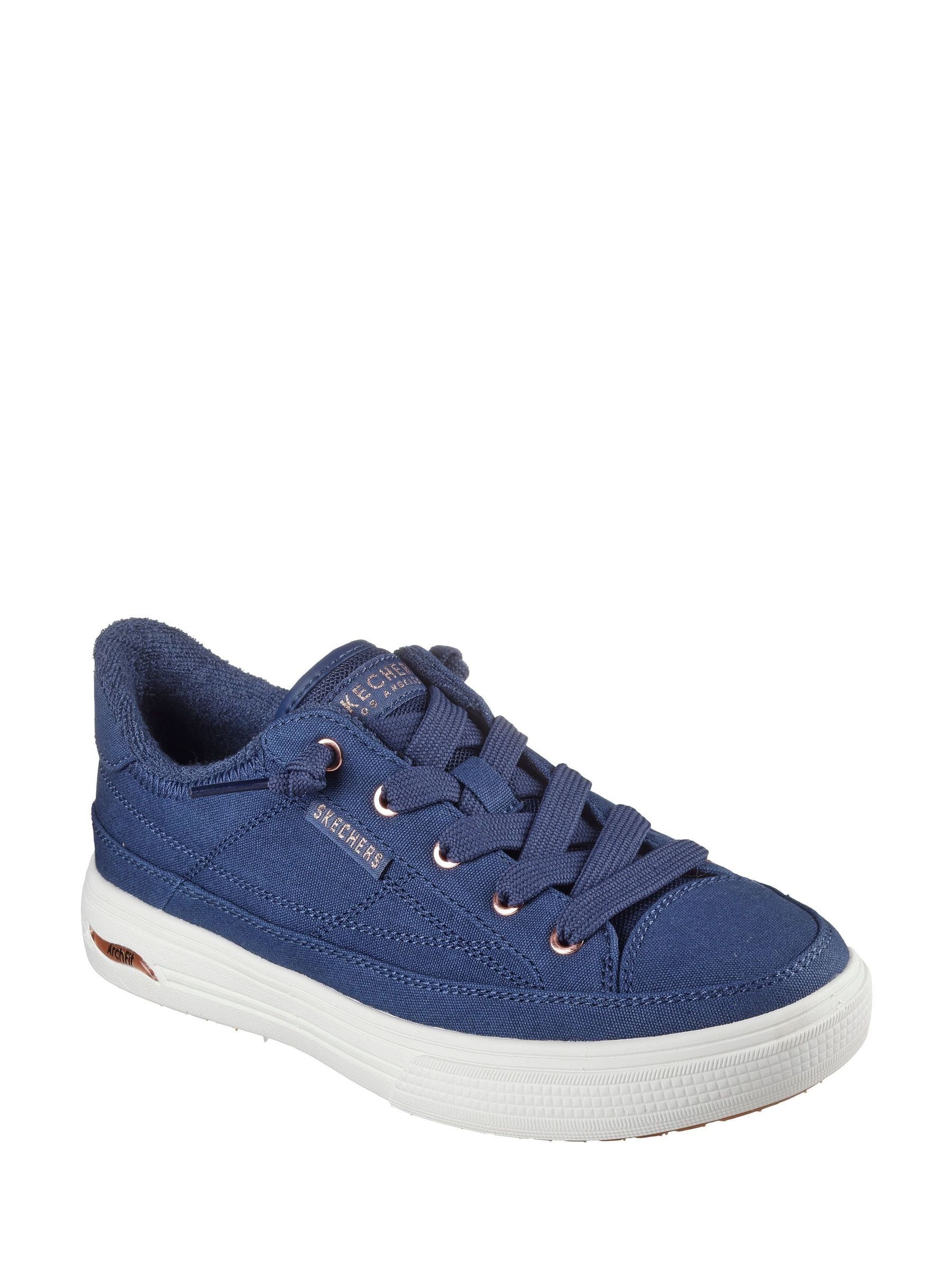 Buy Skechers Navy Standard Fit Arcade Womens Trainers from Next USA