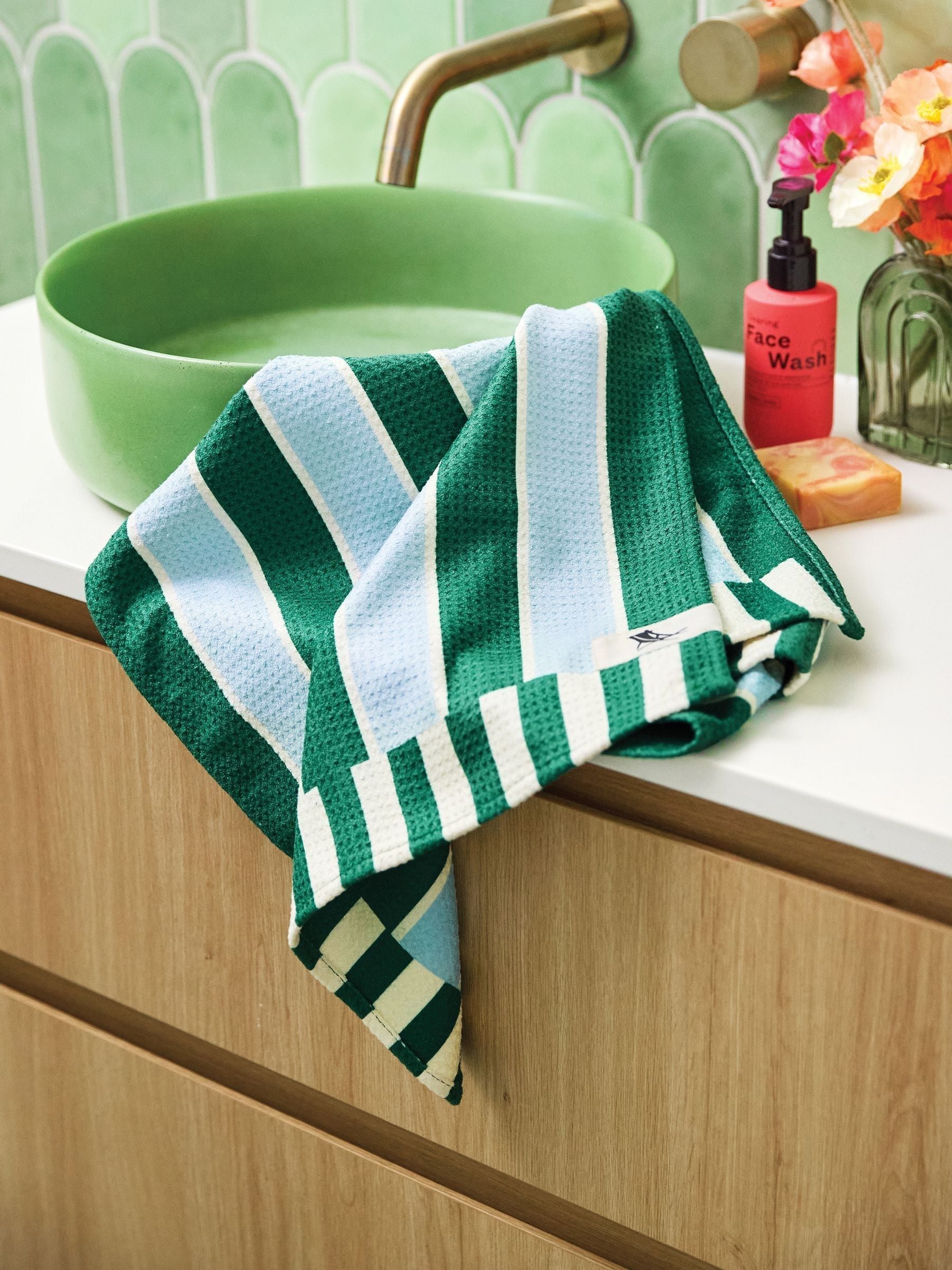 Buy Dock & Bay Peppermint Punch Quick Dry Travel Home Bath Towel