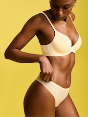 Victoria's Secret Sunny Honey Yellow Thong Mid-Rise Knickers - Image 3 of 3