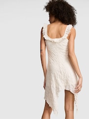 Victoria's Secret Pink Winter White Handkerchief Hem Dress - Image 3 of 3