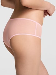 Victoria's Secret Pink Pink Cheeky Flamingo Embroidery Knickers - Image 3 of 3