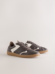 Chocolate Brown Forever Comfort® Lace-Up Trainers - Image 6 of 9