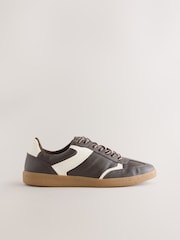 Chocolate Brown Forever Comfort® Lace-Up Trainers - Image 7 of 9